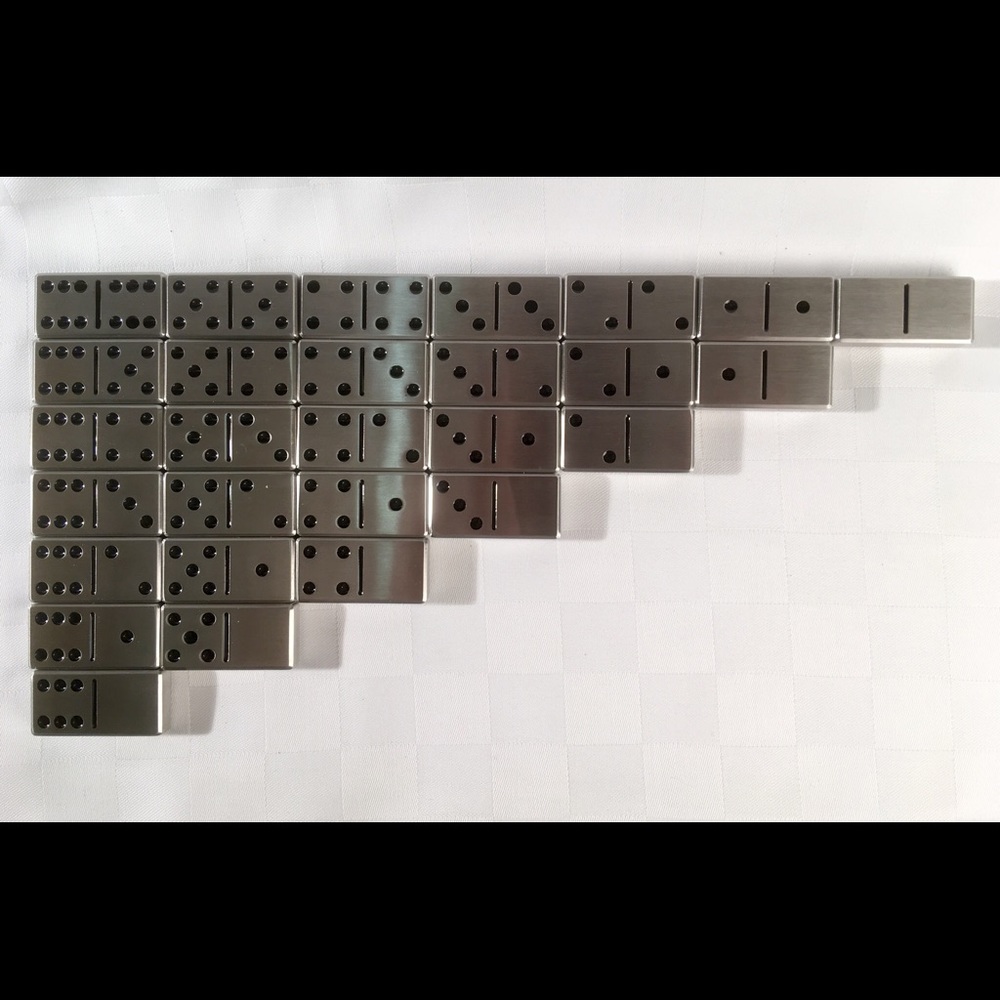 Set of double 6 dominoes. - Picture 6 of 6